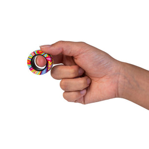 Magnetic Fidget Rings: Multicolour