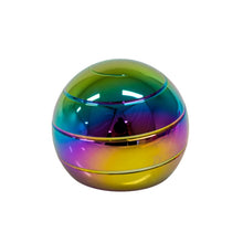 Load image into Gallery viewer, Metallic Rainbow Gyro Sphere / Metal Fidget