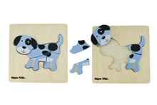 Load image into Gallery viewer, Wooden Farm Chunky Puzzle: Dog