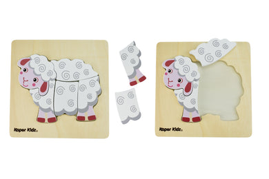 Wooden Farm Chunky Puzzle: Sheep