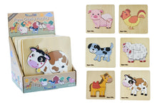 Load image into Gallery viewer, Wooden Farm Chunky Puzzle: Dog