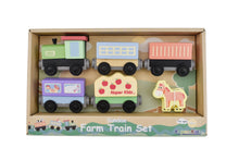 Load image into Gallery viewer, Wooden Sundae Farm Train Set