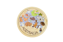 Load image into Gallery viewer, Wooden 9 Piece Jigsaw Puzzle: Map of Australia