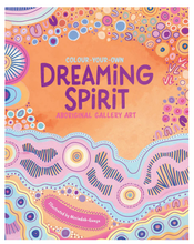 Load image into Gallery viewer, Colour Your Own Wall Art Colouring Book: Dreaming Spirit
