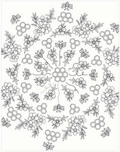 Load image into Gallery viewer, Colour Your Own Wall Art Colouring Book: Bugs