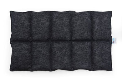 Weighted Lap Pad 1.5KG: Charcoal / Black Dots - The Sensory Studio