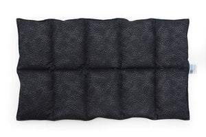 Weighted Lap Pad 1.5KG: Charcoal / Black Dots - The Sensory Studio