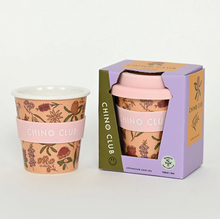 Load image into Gallery viewer, Chino Club Babychino Cup: Australian Wildflowers 4oz