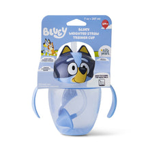 Load image into Gallery viewer, Bluey 7oz Weighted Straw Trainer Cup 1pk
