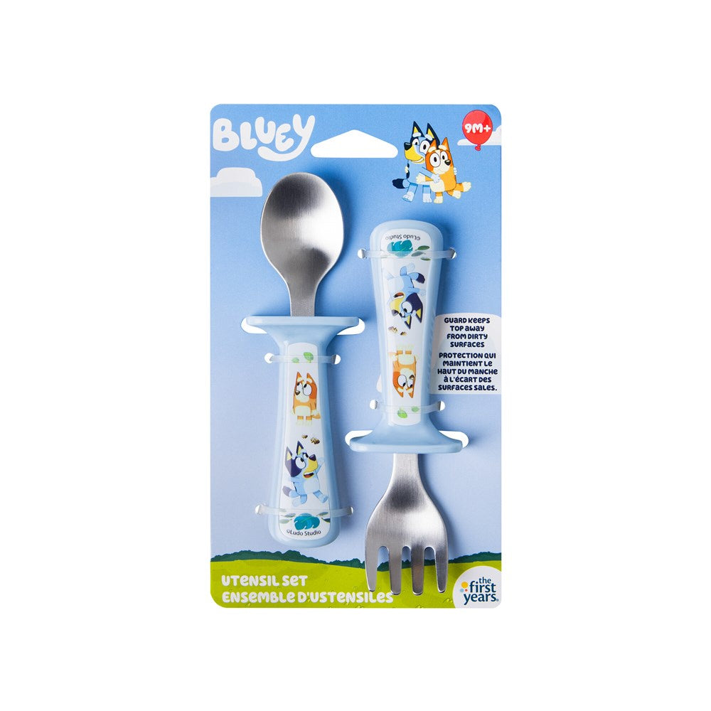 Bluey Toddler Utensils 2pk