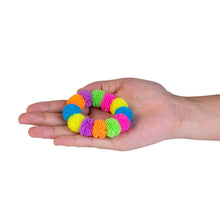 Load image into Gallery viewer, Squishy Rainbow Bracelet: Pom Pom