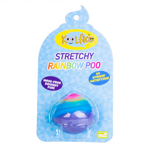 Stretchy Rainbow Poo Stress Ball