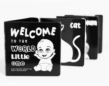 Load image into Gallery viewer, Young Wonderer Black &amp; White Book: Welcome to the World