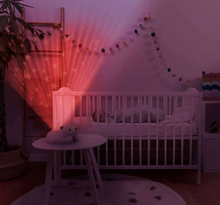 Load image into Gallery viewer, Zazu Bedtime Star Projector: Polly the Polar Bear