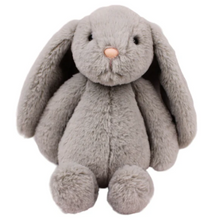 Load image into Gallery viewer, Petite Vous: Plush Ziggy the Grey Bunny