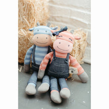Load image into Gallery viewer, Organic Farm Buddies: Miss Moo Plush Toy