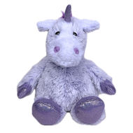 Warmies Heatable Soft Toy: Purple Marshmallow Unicorn
