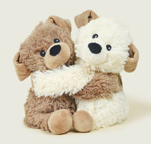 Load image into Gallery viewer, Warmies Heatable Soft Toy: Hugs Puppies