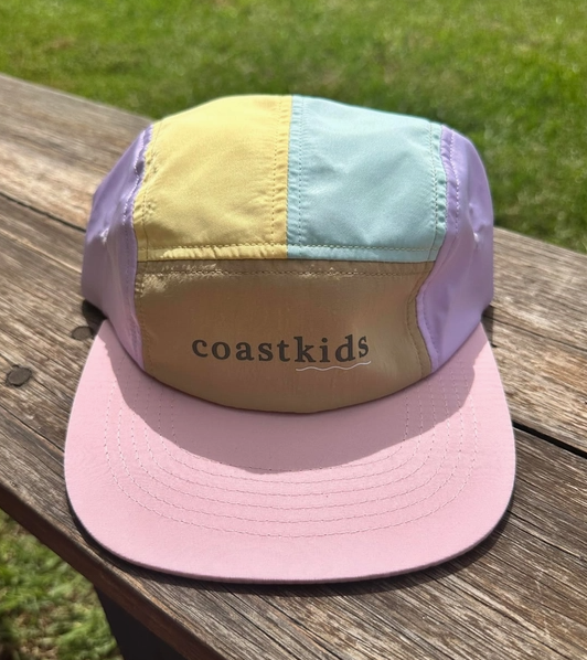 Coast Kids: Little Austi Kids Hat - Tan / Pink