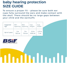 Load image into Gallery viewer, Banz Baby Earmuffs (3 months - 2 yrs): Sky Blue