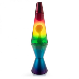 Diamond Motion Lava Lamp - Rainbow