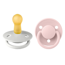 Load image into Gallery viewer, BIBS Pacifier Dummy De Lux One Size: Haze / Blossom
