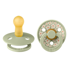 Load image into Gallery viewer, BIBS Pacifier Dummy Studio Size 1: Jasmine Sage Green Mix