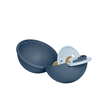 Load image into Gallery viewer, BIBS Pacifier Mini Case - Steel Blue