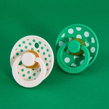 Load image into Gallery viewer, BIBS Pacifier Dummy Studio Size 1: Polka Petal / Cactus