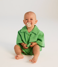 Load image into Gallery viewer, BIBS Pacifier Dummy Studio Size 1: Polka Petal / Cactus