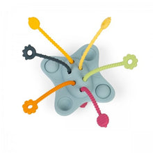 Load image into Gallery viewer, Bigjigs Toys: Silicone Pull, Push &amp; Pop Activity Toy