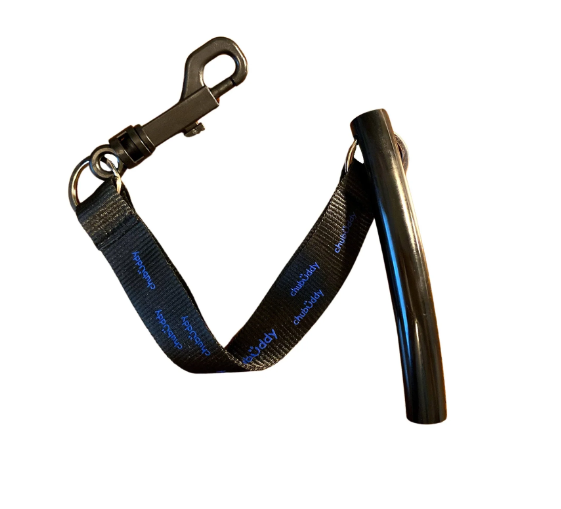 Chubuddy Strong Tube & clip on Lanyard: Black - The Sensory Studio