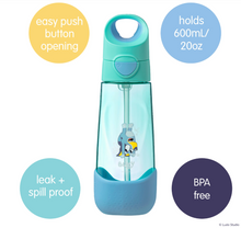 Load image into Gallery viewer, B.Box Tritan Drink Bottle 600ml: Bluey (Aqua)