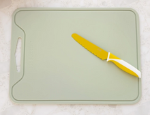 Load image into Gallery viewer, KiddiKutter Child&#39;s Cutting Board: Sage