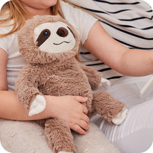 Load image into Gallery viewer, Warmies Heatable Soft Toy: Sloth (Light Brown)