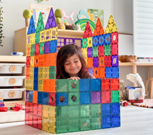 Load image into Gallery viewer, Learn &amp; Grow Toys: Magnetic Tiles: Builders Pack (110 Piece)