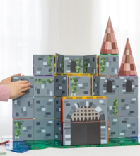 Load image into Gallery viewer, TileTek (Learn &amp; Grow Toys): Magnetic Tile Toppers - Castle Pack