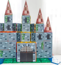 Load image into Gallery viewer, TileTek (Learn &amp; Grow Toys): Magnetic Tile Toppers - Castle Pack