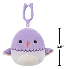 Load image into Gallery viewer, Squishmallows 3.5" Clip on Little Plush Toy: Hummingbird - Charmaine