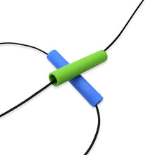 Load image into Gallery viewer, ARK Therapeutic Chewlinder Chew Necklace: Lime Green XT