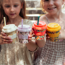 Load image into Gallery viewer, Chino Club Babychino Cup: Wheelies 4oz