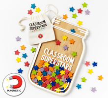 Load image into Gallery viewer, Giggle &amp; Grow Classroom Rewards Jar: Super Stars
