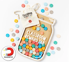 Load image into Gallery viewer, Growing Minds Classroom Rewards Jar: Smiley Face