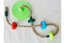 Load image into Gallery viewer, Climbing Rope with Monkey Swing &amp; Footholds: Pre-Order