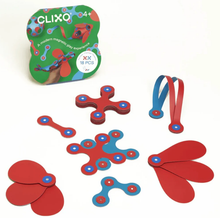 Load image into Gallery viewer, CLIXO Magnetic Play: Itsy Pack - Flamingo/Turquoise