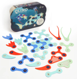 Clixo Magnetic Play - Ocean Creatures (Glow in the Dark)