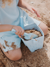 Load image into Gallery viewer, Coast Kids: Clovelly Castle Beach Bucket: Blue