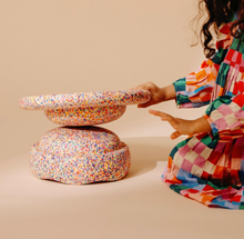 Load image into Gallery viewer, Stapelstein Balance Board - Super Confetti (Single): Pre-Order