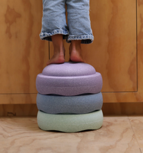Load image into Gallery viewer, Stapelstein ORIGINAL Balance Stepping Stones - Cool Pastel (Set of 3): Pre-Order