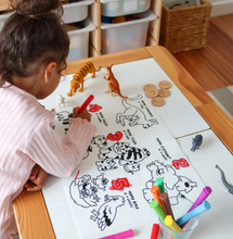 Load image into Gallery viewer, Hey Doodle: Washable Crayon Pens 9 Pack